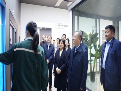 省工信廳總工程師、二級巡視員孫京軍一行 蒞臨卓越精工調研指導