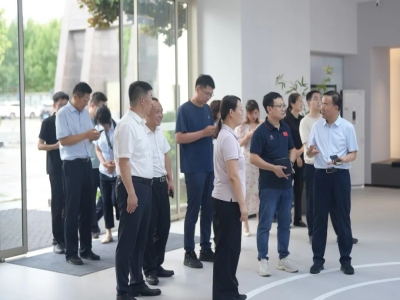 綠色建材產業鏈融鏈固鏈再發力！哈工大王代玉教授一行蒞臨天意機械、卓越精工考察調研