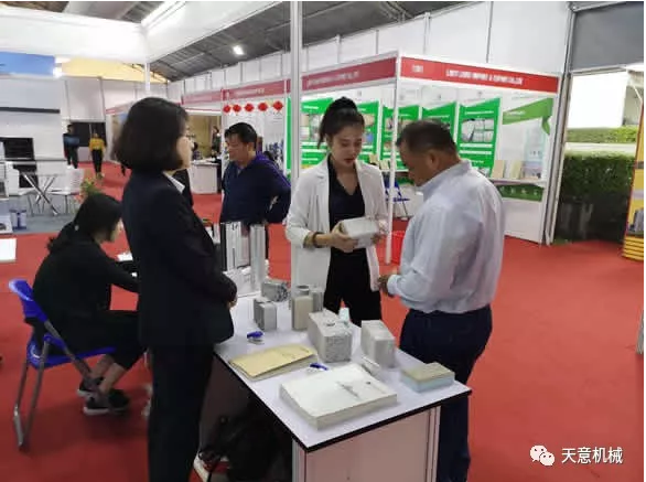陽春三月，天意機械亮相2019年越南河內建材展